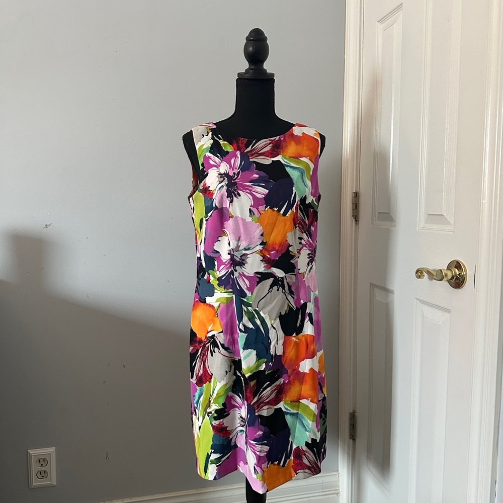 Alyx Pink and Orange Sleeveless Mini Sundress